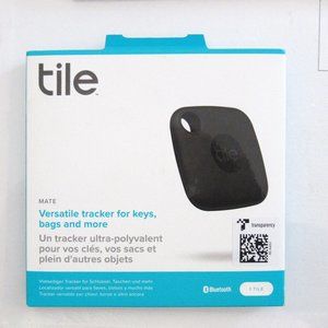 NEW Tile black tracker for keys bags & more Bluetooth